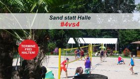 Sand statt Halle: #4vs4 kommt auch in Hessen