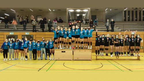 Siegerehrung Hessenmeisterschaft U16w © Andreas Klein
