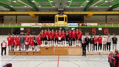Siegerehrung Hessenmeisterschaft U20m © TV Biedenkopf