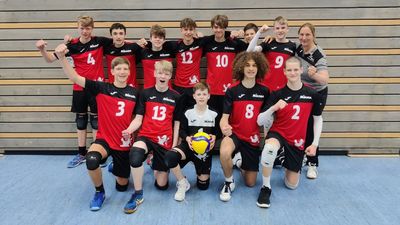 Kader 07/08m: 9. Platz beim Volley Saar Junior Cup © Alexander Arzt