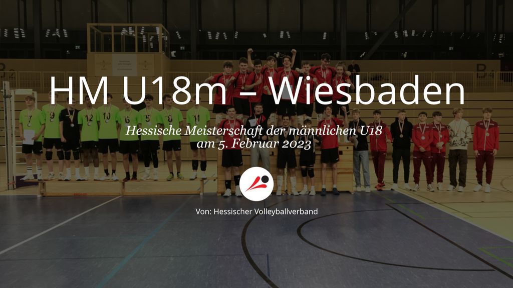 Hessische Meisterschaft der U18m in Wiesbaden © Alexandra Cebulla