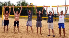 Brömmeling/Kann: Hessischer Doppelmeister bei den Beach-Senioren