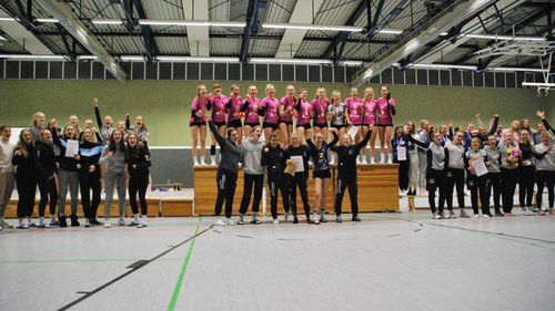 Siegerehrung Hessenmeisterschaft U20w © Sabrina Krämer
