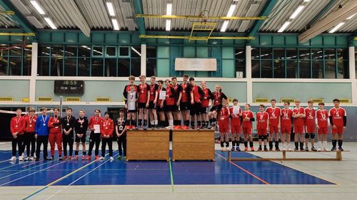 Siegerehrung Hessenmeisterschaft U16m © Nikolina Pezelj